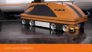 KUKA KMR QUANTEC Mobil Endüstriyel Robot AGV Robot