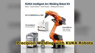KUKA Akıllı Ark Kaynağı Robotu Otomasyon Çözümleri