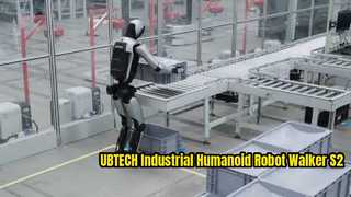 UBTECH Endüstriyel İnsansı Robot Yürüteç S2